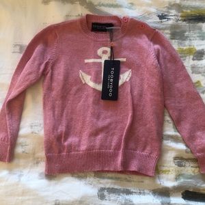 Toobydoo adorable toddler anchor sweater - NWT!
